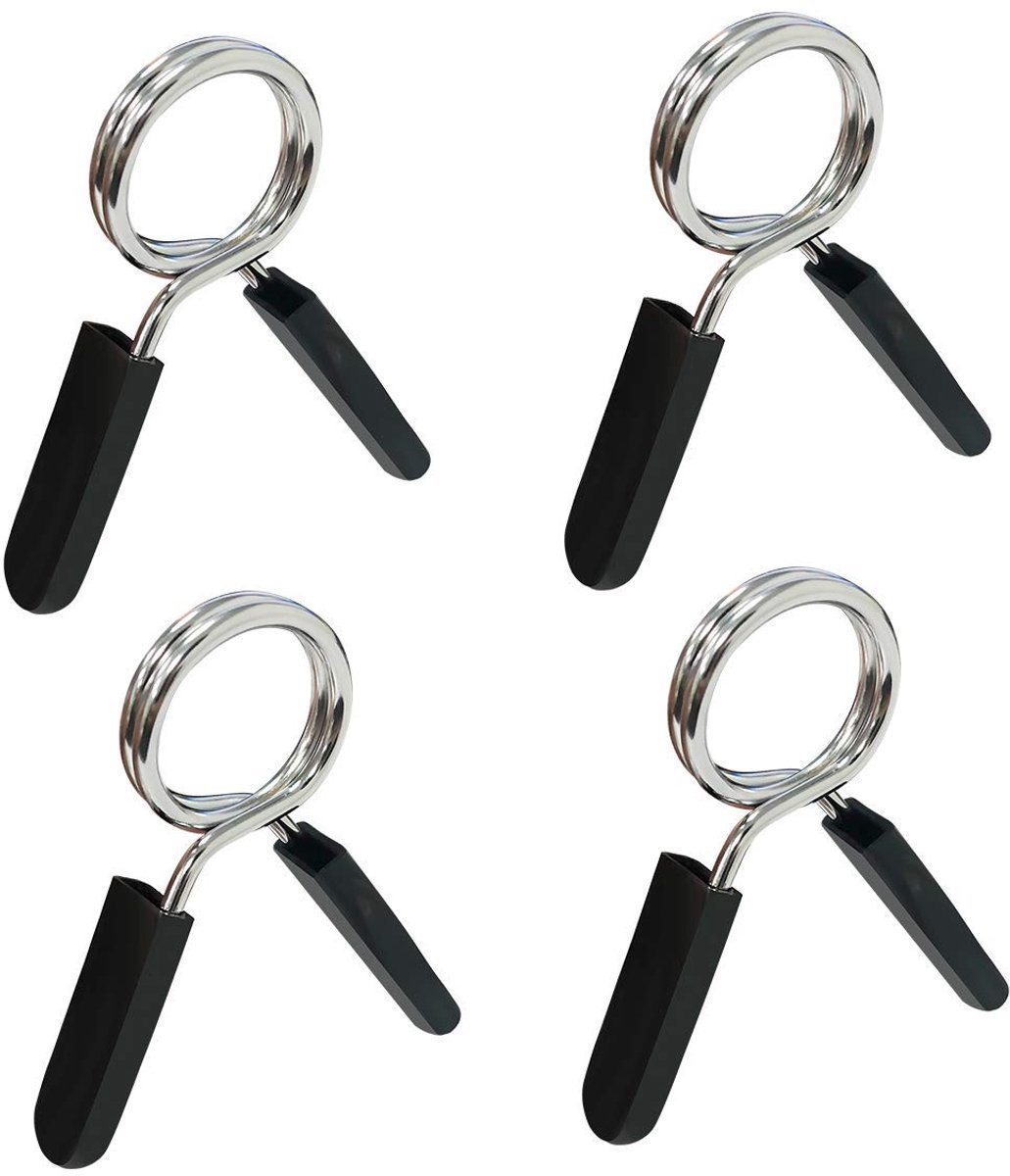 Solidchoice - Set van 4 Barbell Spring Collar Clips