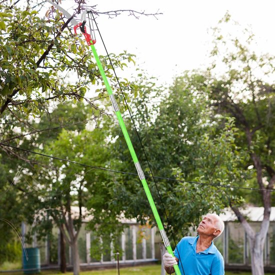 Snoeischaar Lange Steel - Takkenschaar Telescoop - Hoge Takken Snoeien - Verstelbare Lengte - 8 Meter - Niet gespecificeerd — afbeelding 4