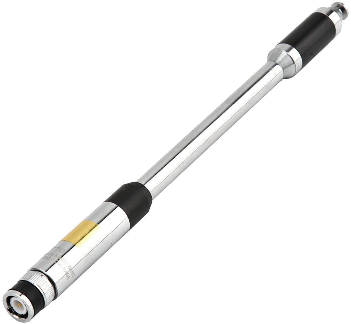 Solidchoice - Dubbelband Antenne - Uitschuifbaar - Walkietalkie Compatibiliteit - UHF/VHF - 10-bands - Compact en Efficiënt