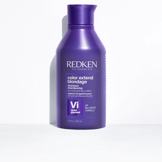 Redken Blondage Shampoo - Zilvershampoo voor het neutraliseren van ongewenste tinten - 300 ml