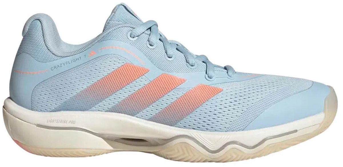 Adidas Crazyflight 7 Indoor Sportschoenen Voor Dames 1/3 Vrouw Wit