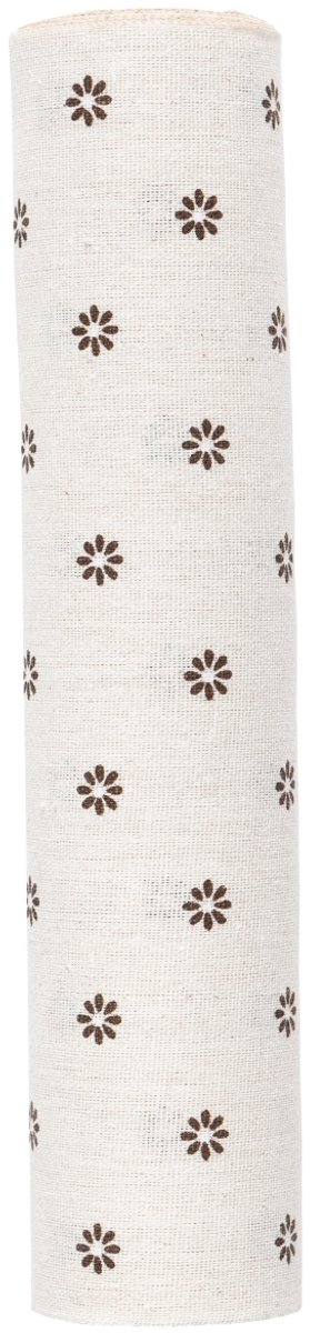 Little Tafelband fleur bruin 30cmx3mtr (rolled) (20 in box)