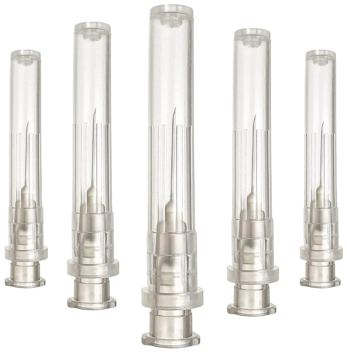 SnelShoppen - 27G x 12mm RVS Dispensertubes - 100 Stuks - Individueel Verpakt - Voor Industrie en Laboratorium - Kleurgecodeerd voor Makkelijke Identi