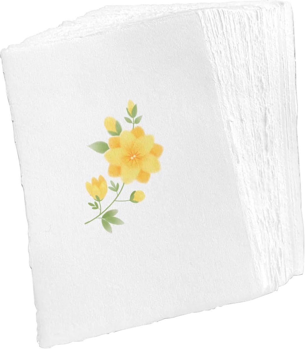 SnelShoppen - 20 Stuks 300GSM Handgemaakt A4 Watercolor Papier - Dikte 1.2cm - Perfect voor Tekenen, Schilderen, Knutselen, Uitnodigingen en Posters