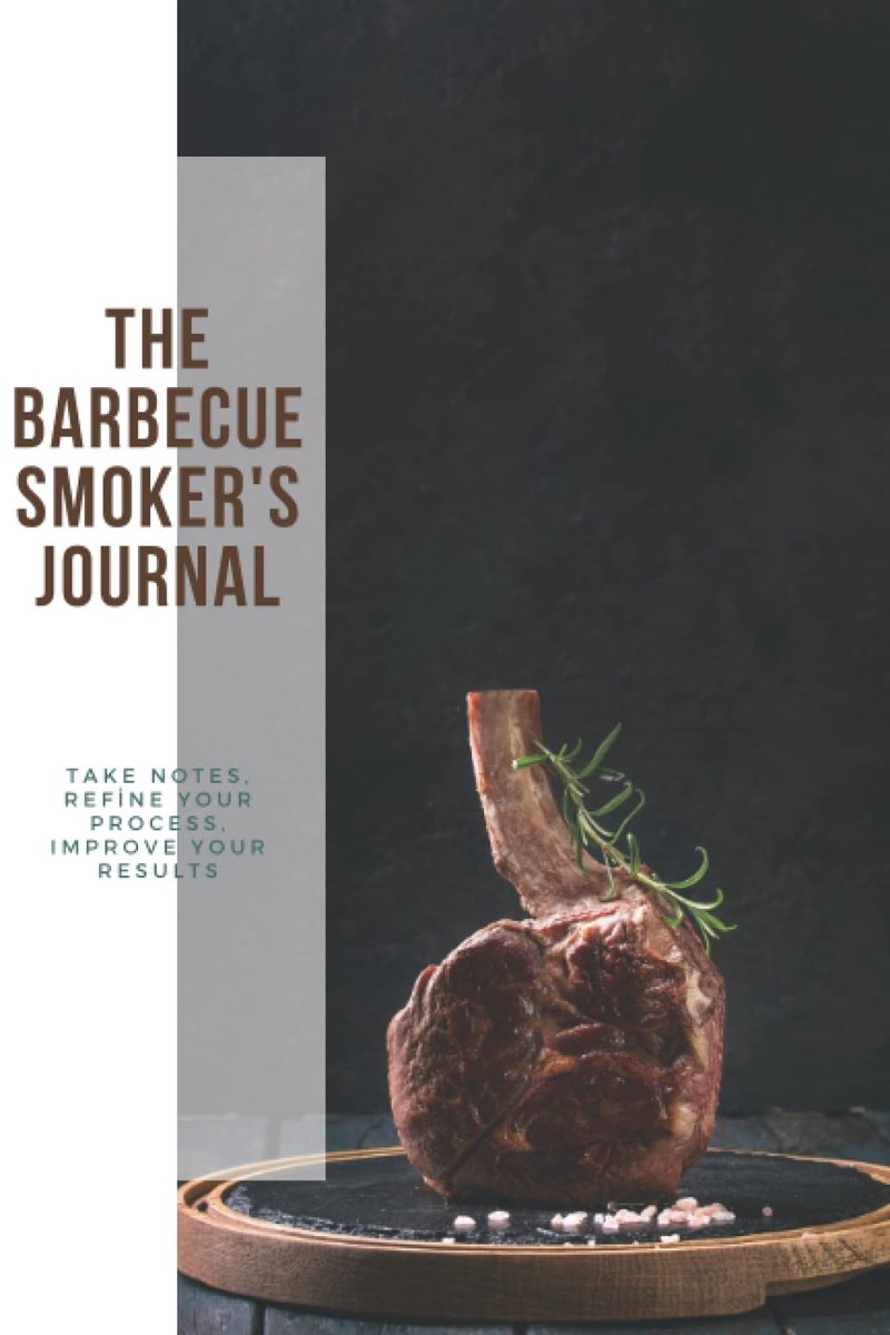 SnelShoppen - Barbecue Smoker's Journal - Notitieboek voor BBQ Enthousiastelingen - 120 Pagina's - 6x9 Inch - Ideaal voor Tuin, Camping en Feest - Ver