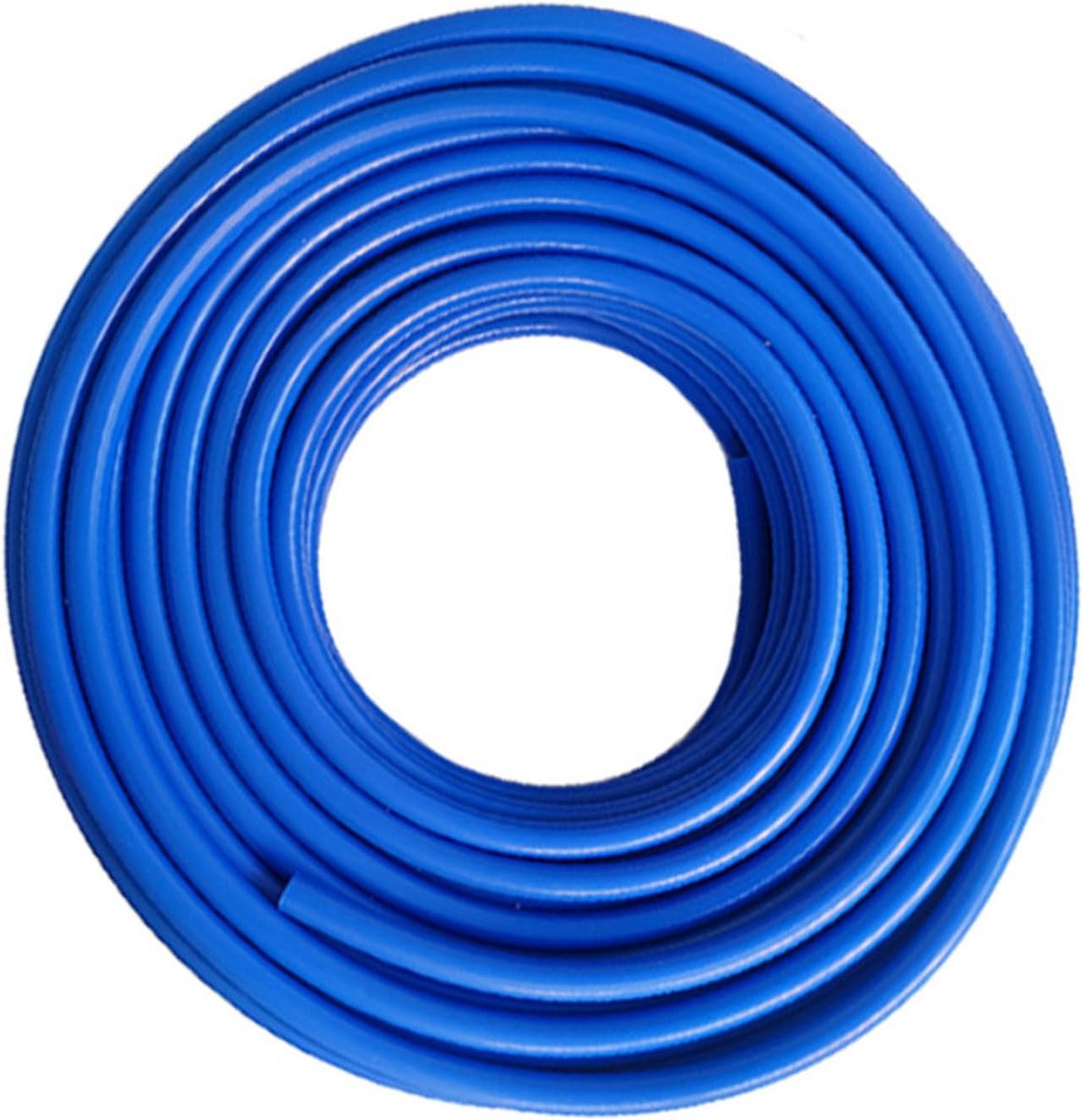 SnelShoppen - 5m Hoog Temperatuur Silicone Slang - Vacuüm Slang - Turbo Koeling - Waterkoeling - ID 3mm, OD 7mm - Blauw - Duurzaam en Weerbestendig