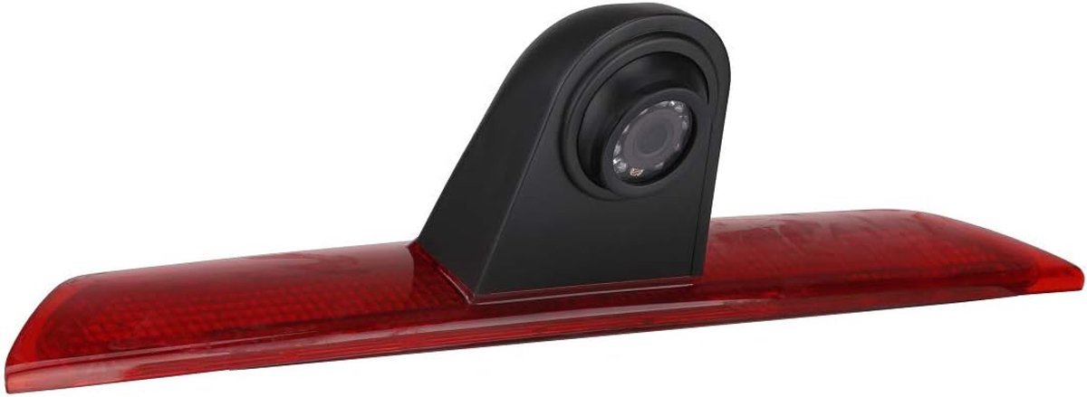 SnelShoppen - Achteruitrijcamera en Derde Remlicht voor Ford Transit F150/F250/F350 Jumbo 2014-2019 - IP67 Waterdicht - Inclusief Parkeerhulp