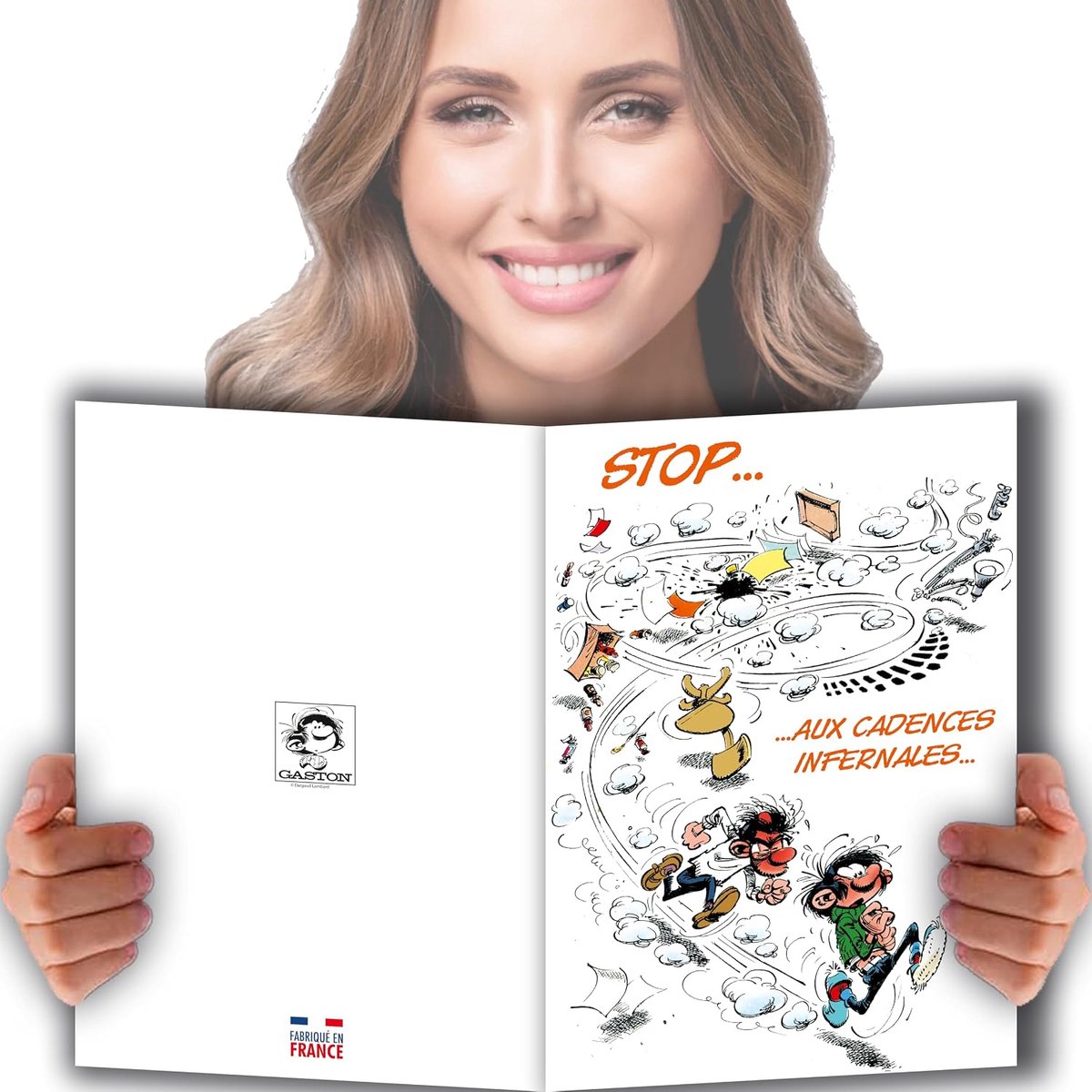 SnelShoppen - Afie GLMX-2034 Maxi Card met Envelop, Groot A4 formaat, 22x31 cm, Duurzaam Papier, Perfect voor Feestdagen, Verjaardagen, en Speciale Ge