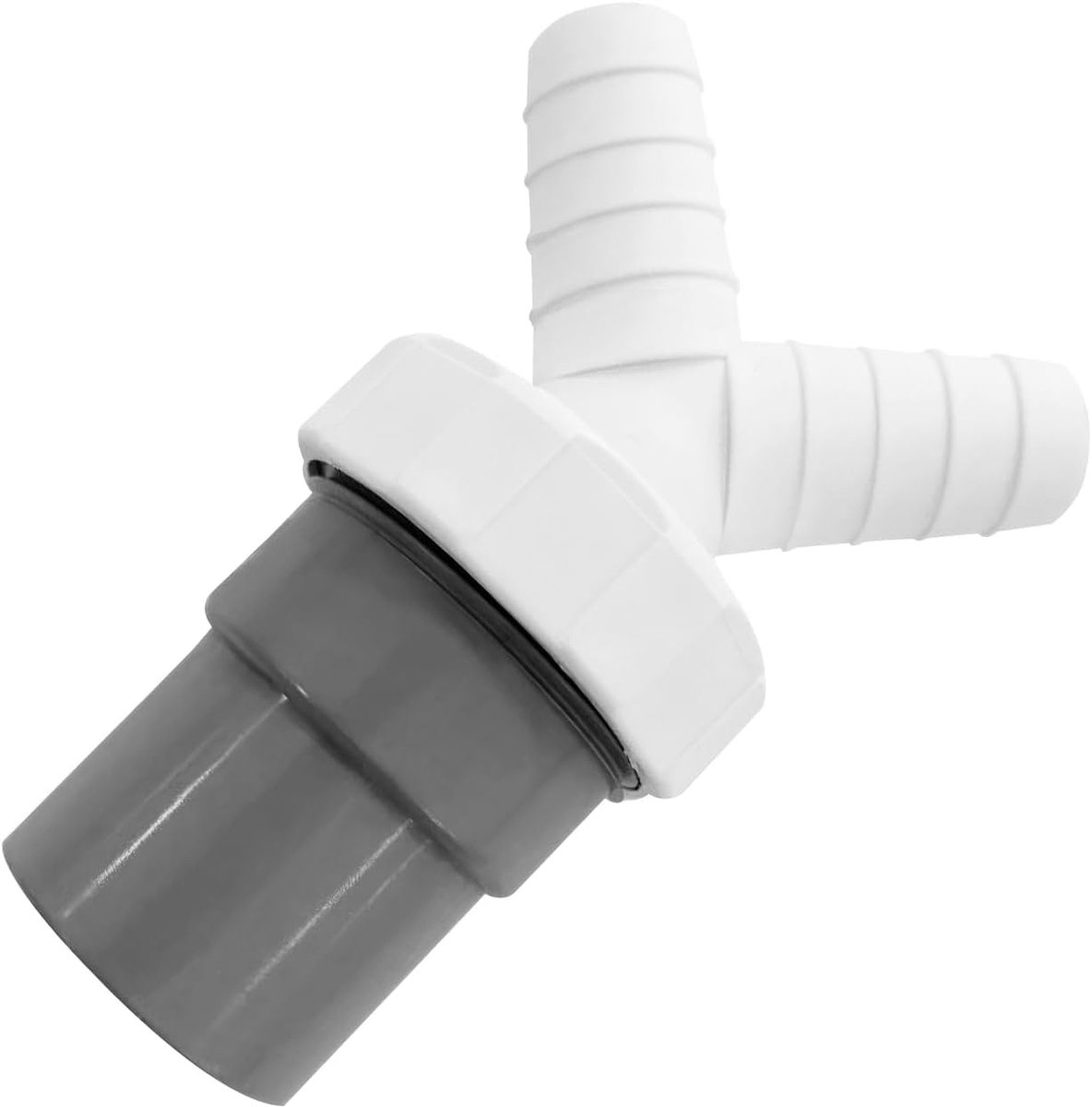 SnelShoppen - Double Waste Pipe Connector Y voor Wasmachine en Vaatwasser - Afvoersplitter Ø40 mm - Inlaat Ø18-23 mm - 10 Jaar Garantie - Universele A
