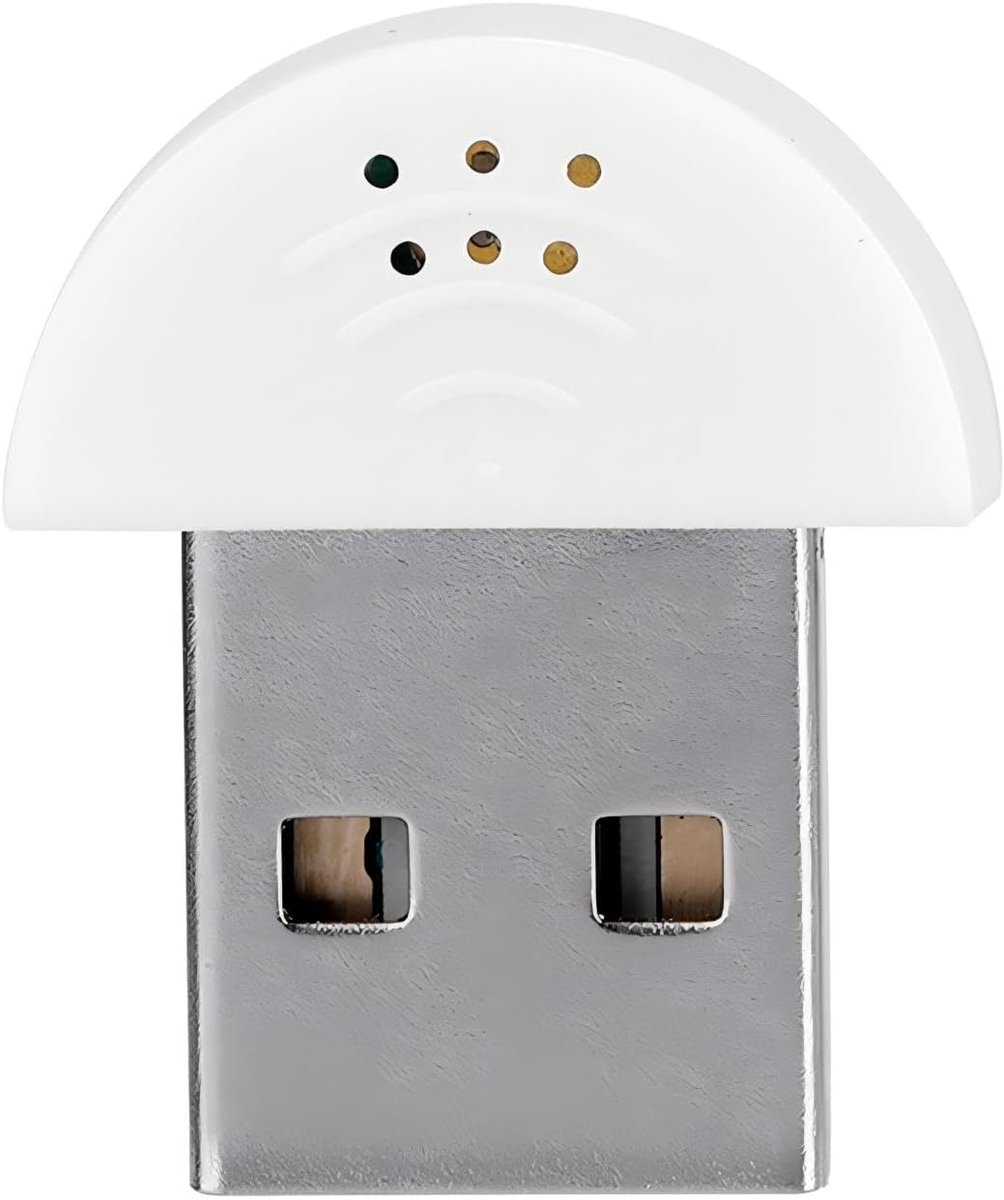 SnelShoppen - Mini Microfoon - Draagbare USB Studio Microfoon - Plug and Play Desktop Laptop Microfoon - Hoge Gevoeligheid - 360° Omnidirectioneel - V