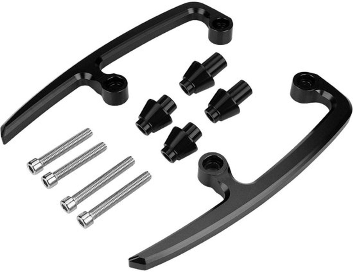 Grab Bar CNC Aluminium - Achterhandgrepen - Handvatten - Motorfietsbeugel - Passagierssteun - Antioxidatie Behandeling - Handgrepen