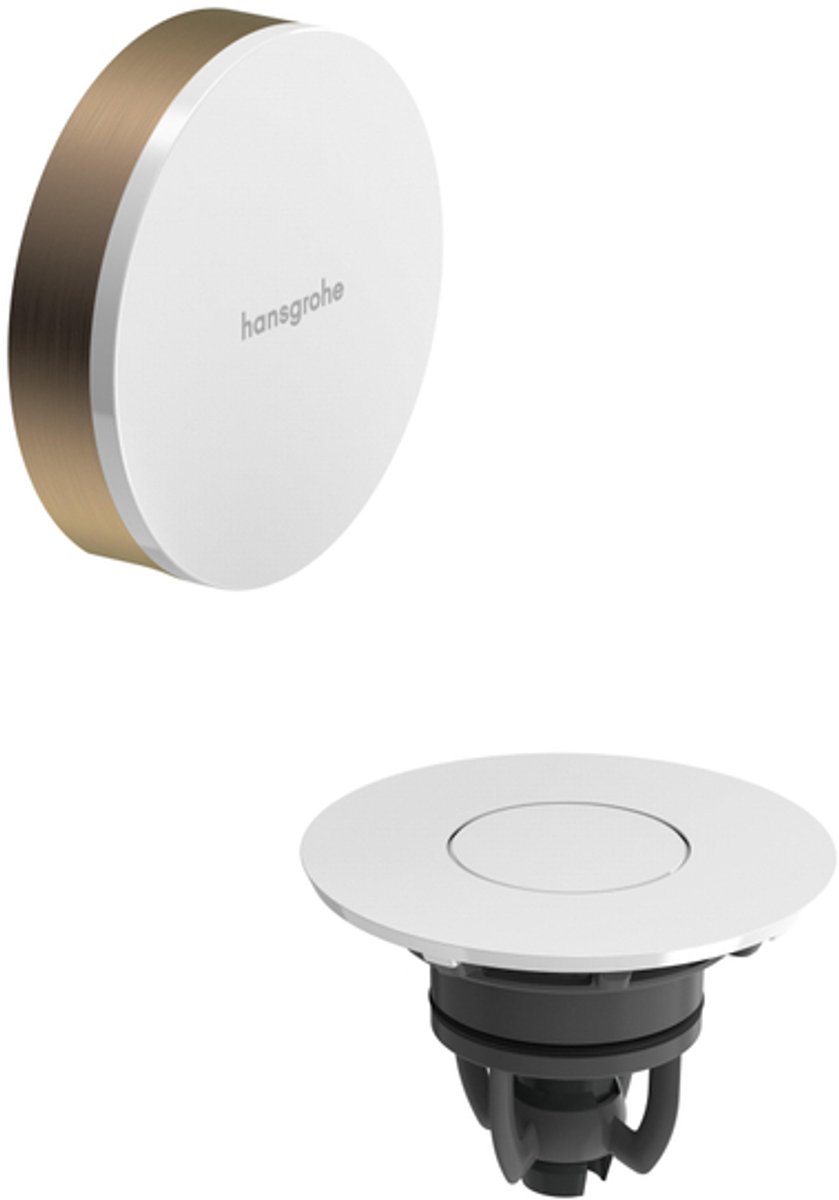 Hansgrohe Flexaplus Badafvoercombinatie kleurset - brons (bruin)