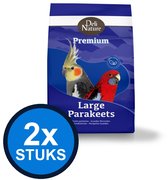2x Deli Nature - Premium grote parkieten 4kg