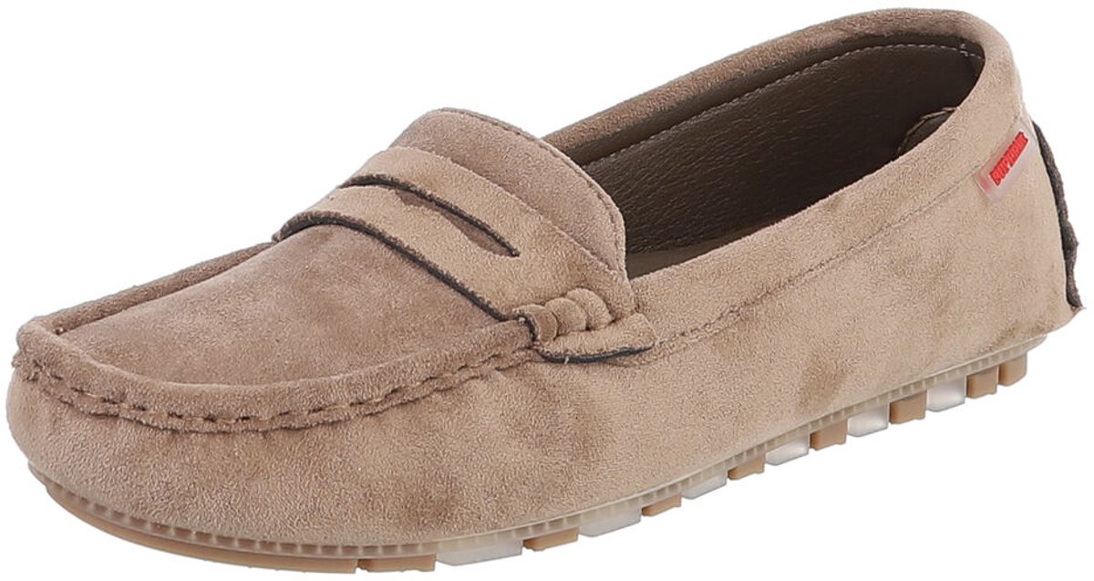 Instappers - Mocassinlook en profielzool - Heren Mt:36