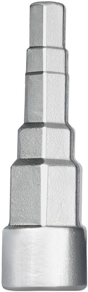 Radiatorsleutel - 5-traps voor sanitairventielen, maten 10-21 mm
