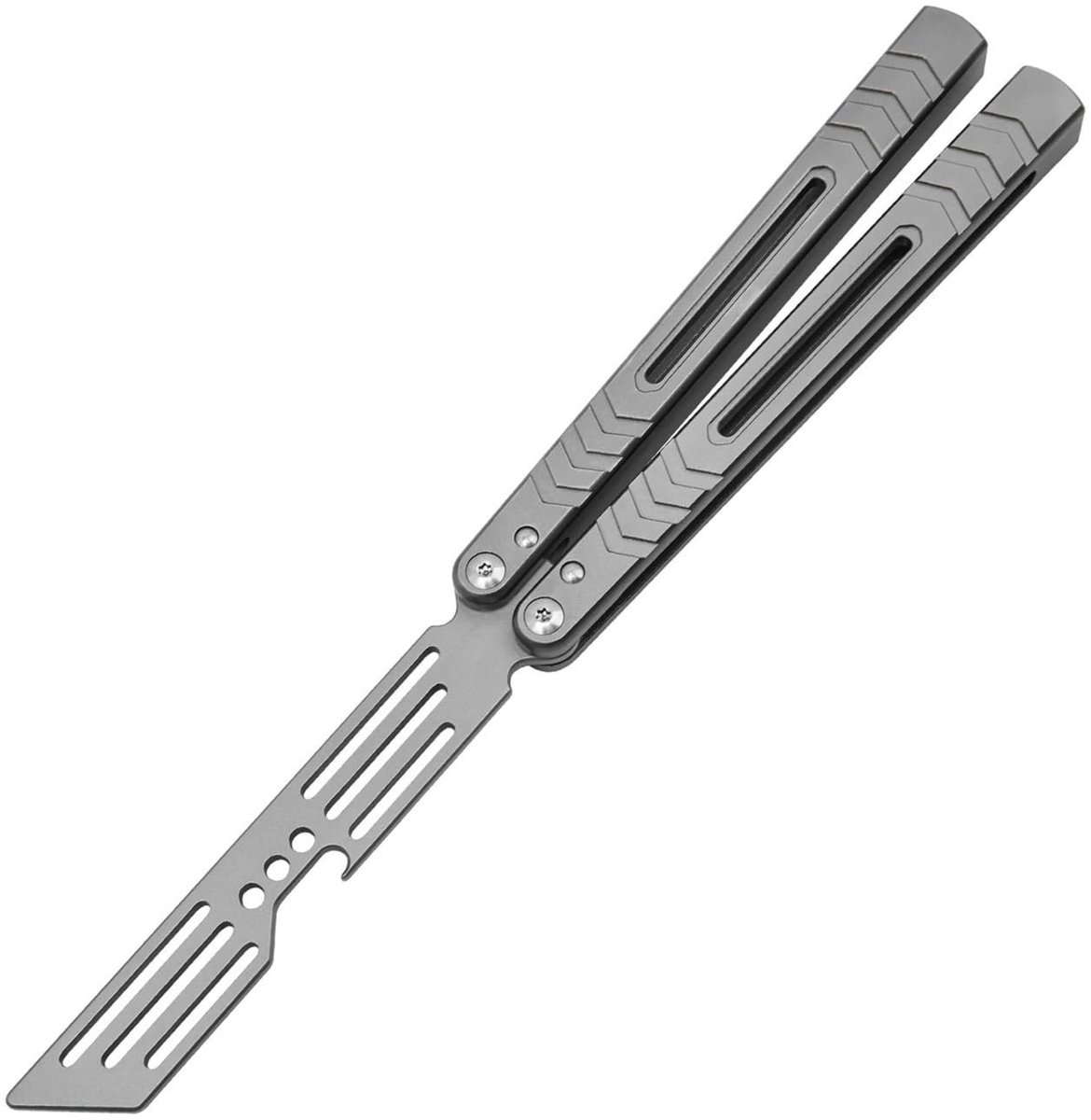 Butterfly Trainer - multifunctioneel mes, aluminium handvat, 1 stuk