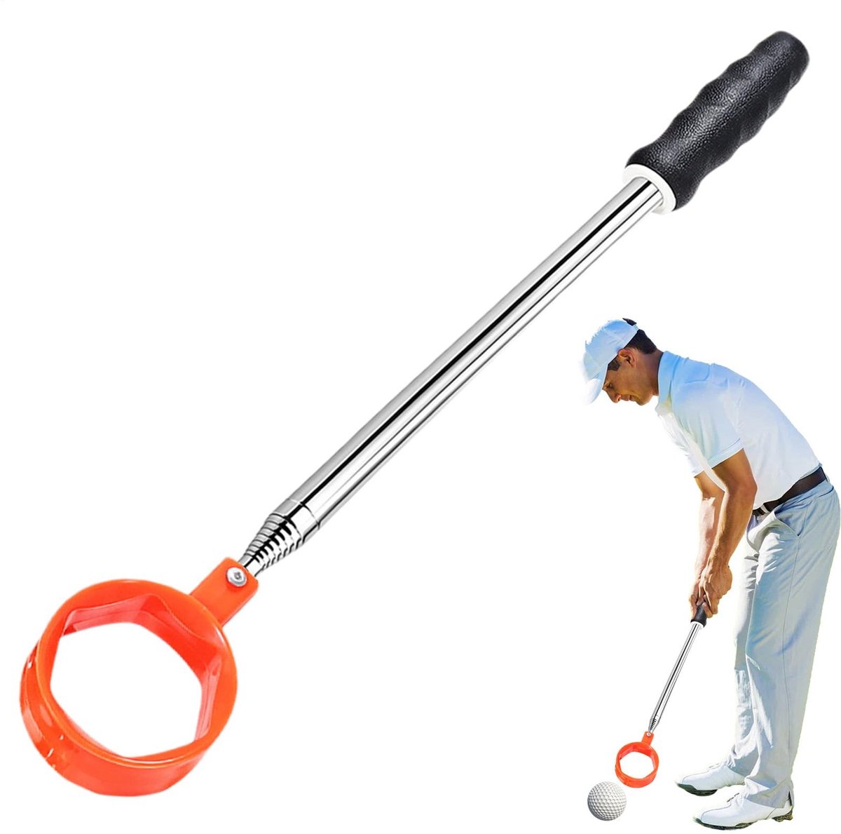 Golfbal Retriever - Telescopische Picker voor Buiten