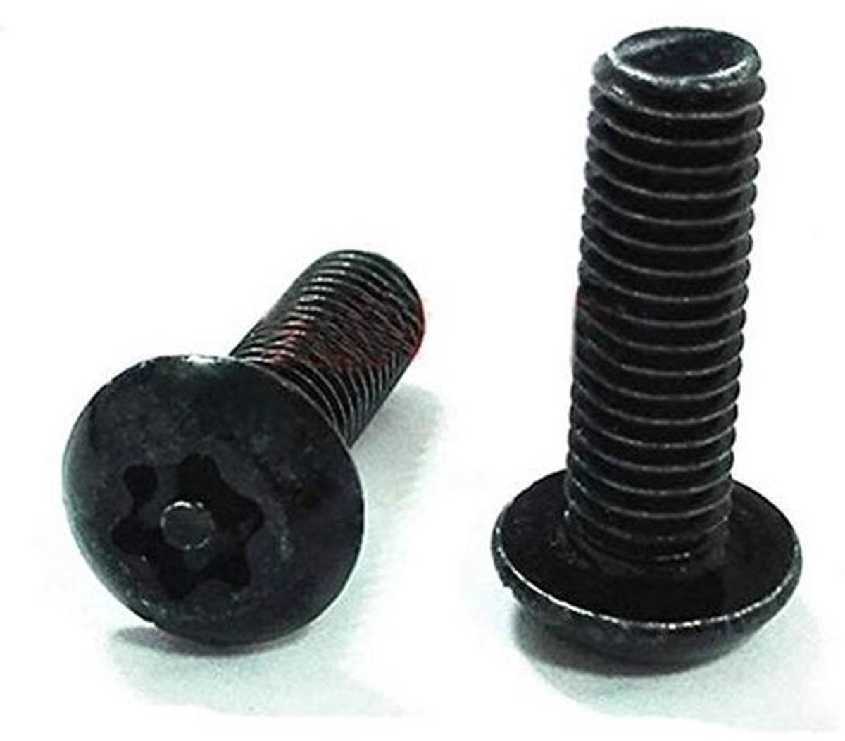 Torx Schroeven Ronde Kop - Zeskant Bouten - Vaste Bevestiging - Anti-diefstal Ontwerp - M5 x 8mm (30 stuks) - Zwart
