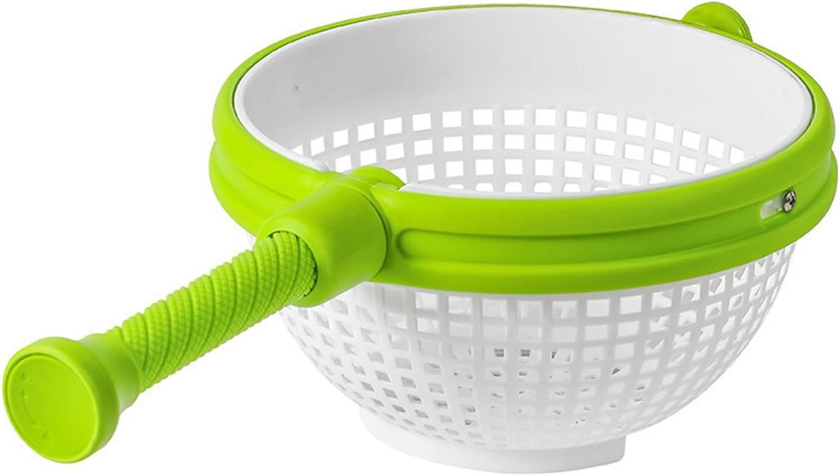 Rotating Filter Basket voor Fruit en Groenten, Handige Afvoermand, Perfect voor Salades en Groentebereiding