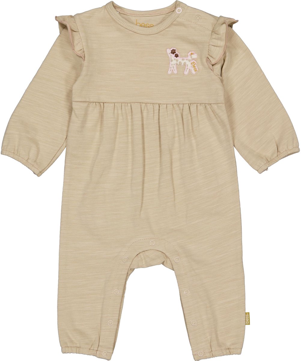B.E.S.S. baby meisjes Jumpsuit Aida Dessert Sand Maat 80