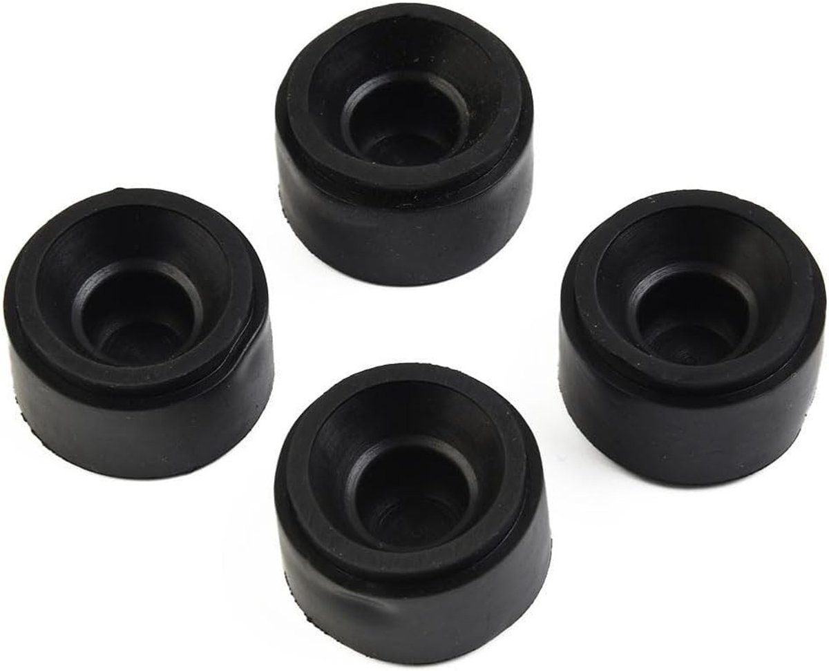 Rubber Bussen voor Motorafdekking, Vervangingsset voor E81, E82, F20, F30, F32, F10, G30 en meer, Set van 4, Duurzaam en Betrouwbaar