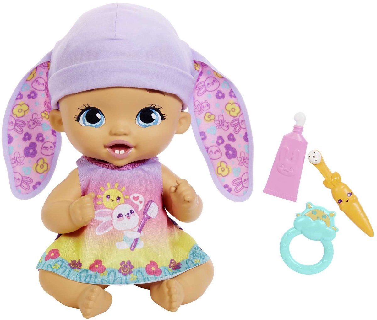 My Garden Baby Knuffelkonijn met Accessoires - 30 cm