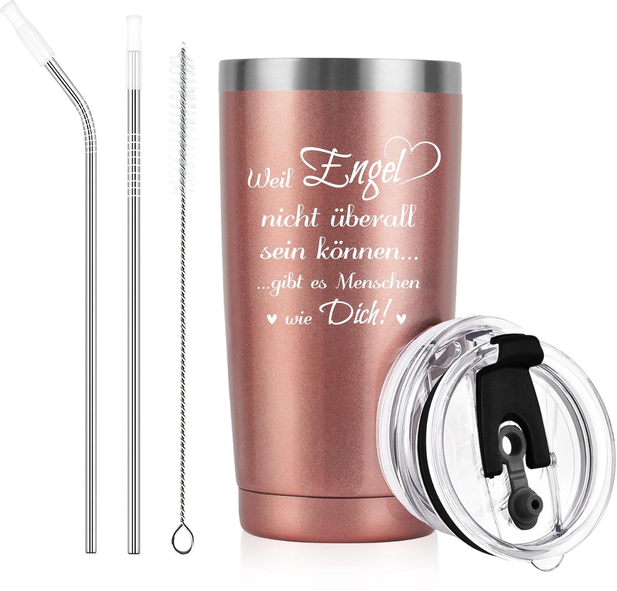 Rvs Koffiemok met Opdruk - 600ml