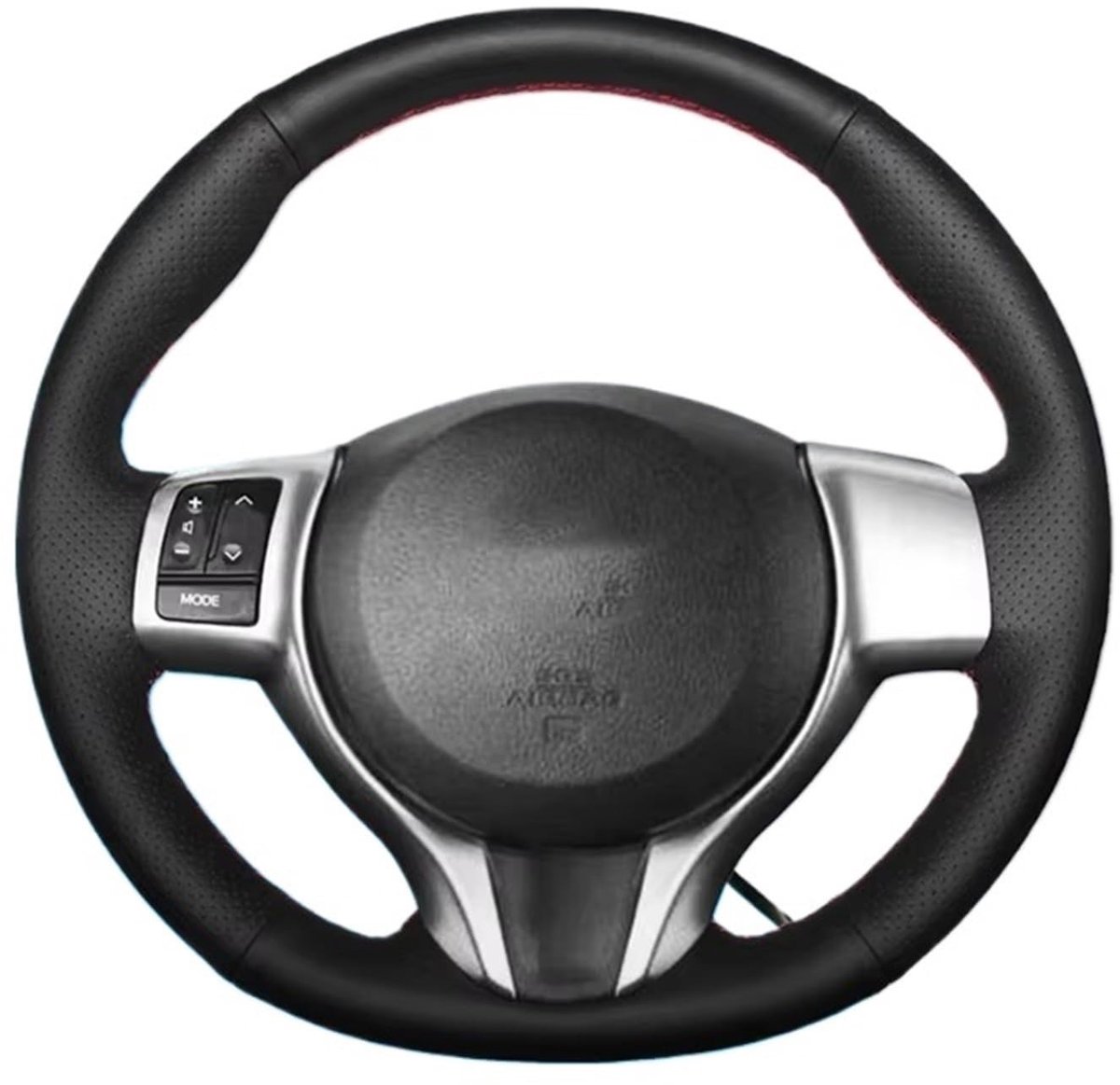 Stuurwielbeschermer - Bruine Draad voor Toyota Yaris Verso