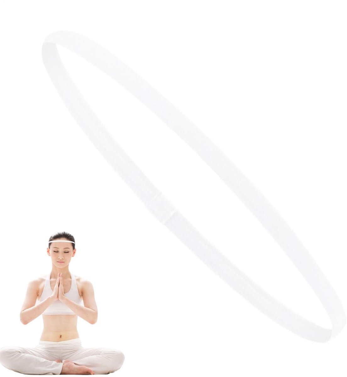 Hardloophoofdband - Hoge elasticiteit en antislip