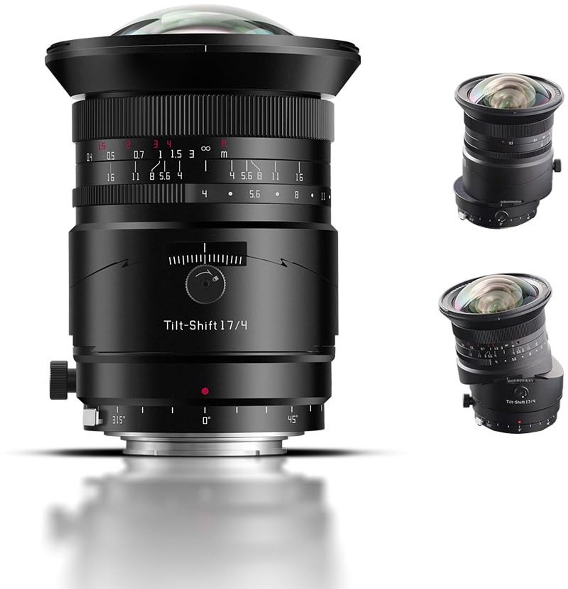 17 mm f/4 Tilt-Shift Lens - Full-format kantelverschuiving