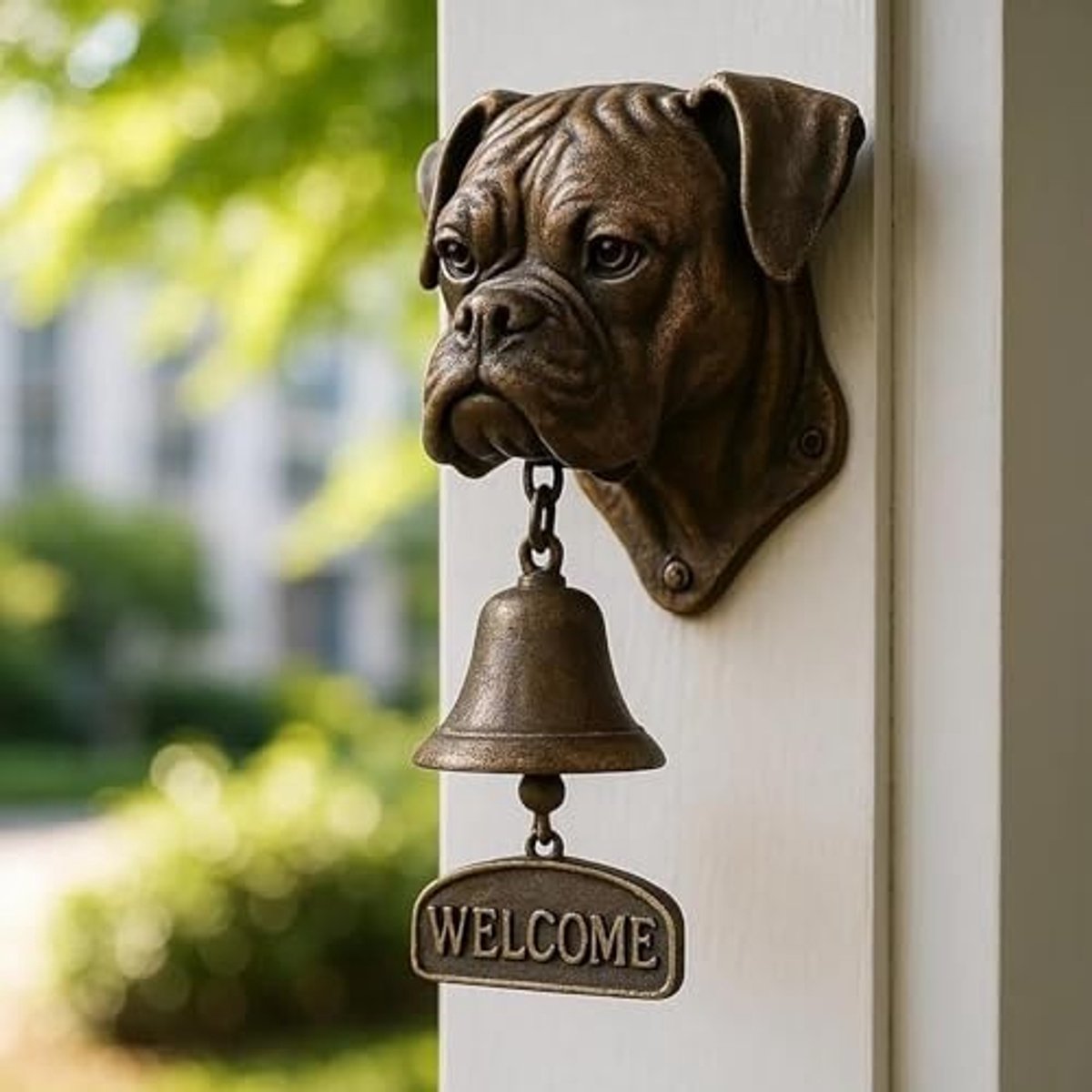 Hond Welkomstbel - Retro Deurbel in Grappige Hondvorm