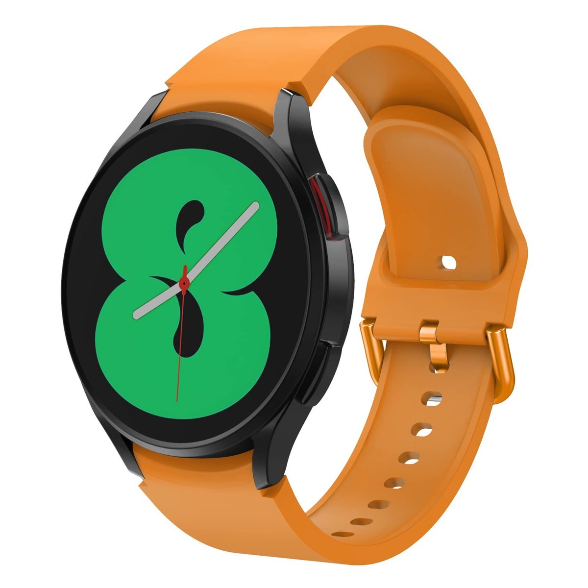 Siliconen Horlogeband voor Samsung Galaxy Watch 4 - 20mm Verstelbaar