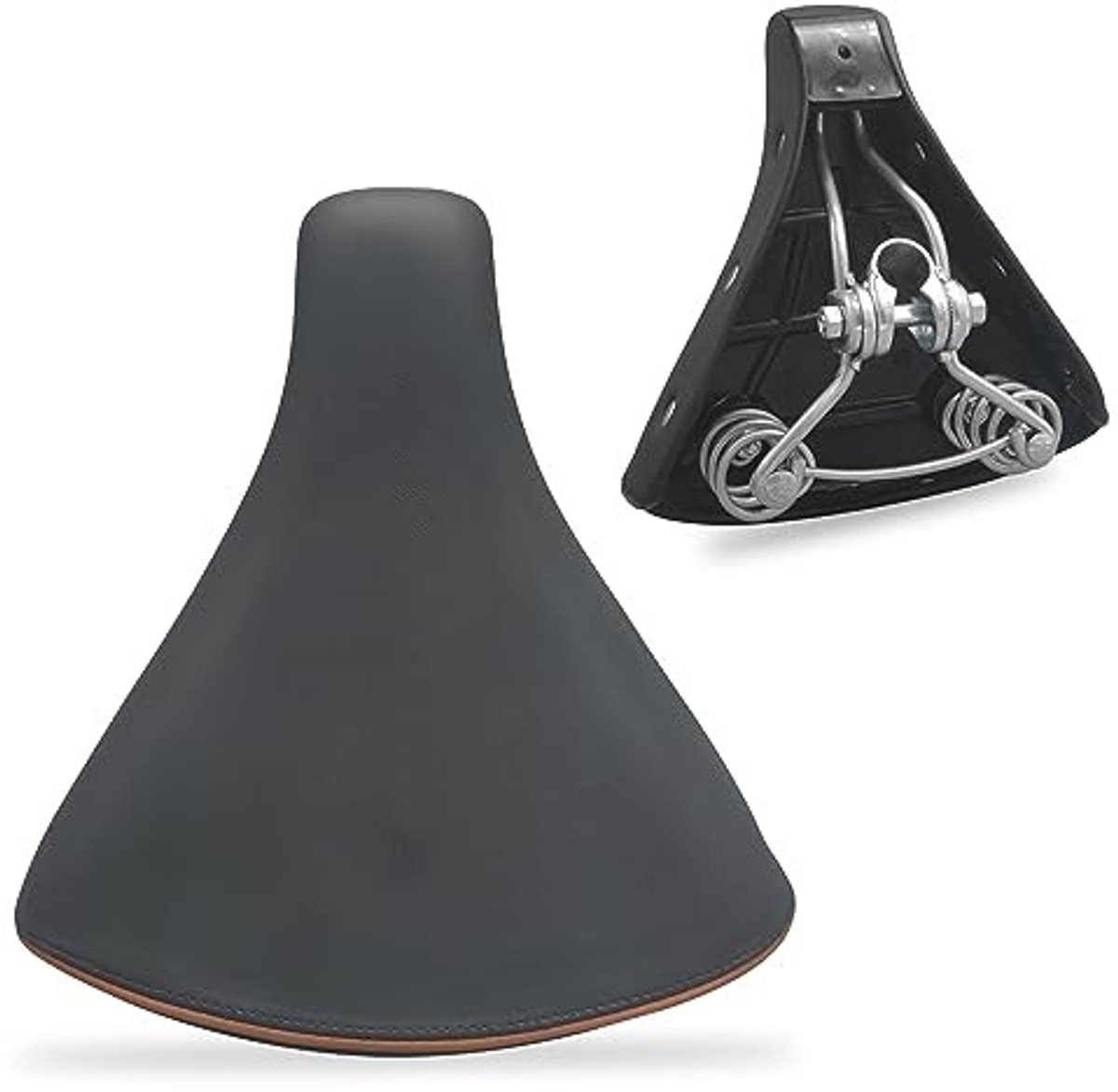 Fietszadel - Comfy en Waterdicht - Zwart/Bruin