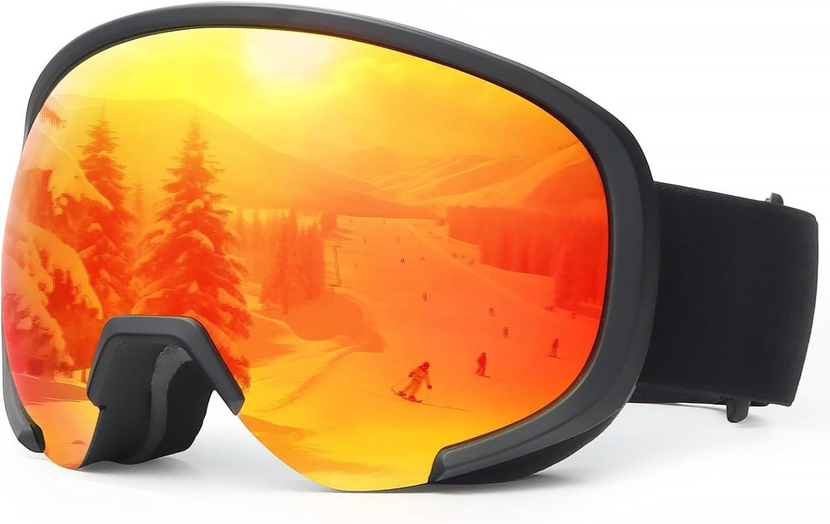 Oversized Ski Goggles voor Bescherming bij Snowboarden - Ideaal voor Mannen, Vrouwen en Jongeren