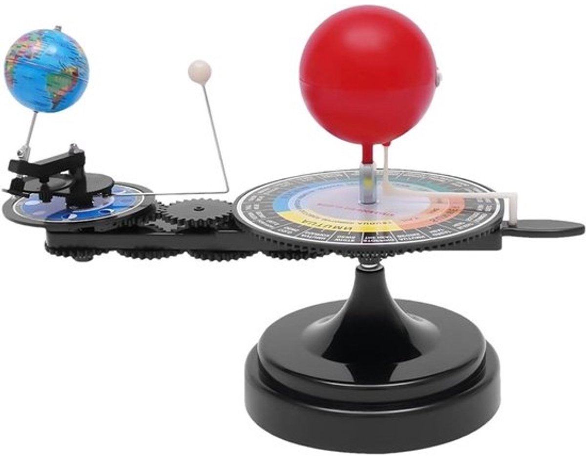 Zonnestelsel Model - Planeet Baan Model - Educatief Leren - Interactieve Astronomie - 26.5 x 23.6 x 21 cm