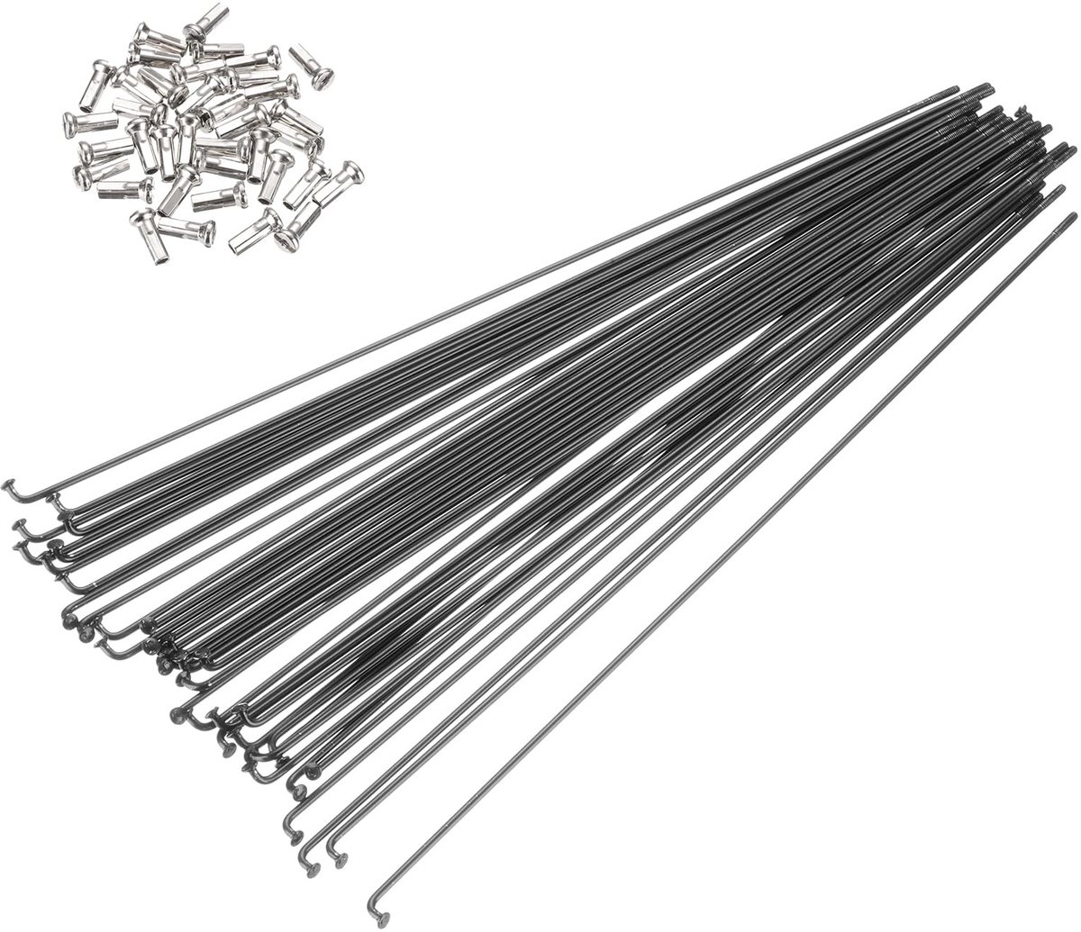 Fietspaken 14G met Messing Nippels - 36 Stuks