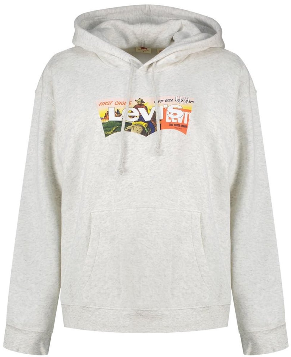 Hoodie Heritage Ad B - Regular Fit - Grafische Afbeelding - Maat S