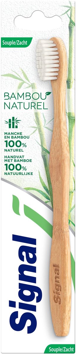 Zachte Bamboe Tandenborstel - 100% Natuurlijk