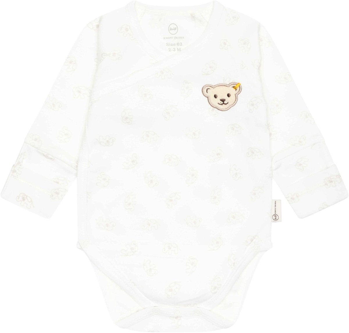 Unisex Baby Ondergoed - Lange Mouw - Cloud Dancer