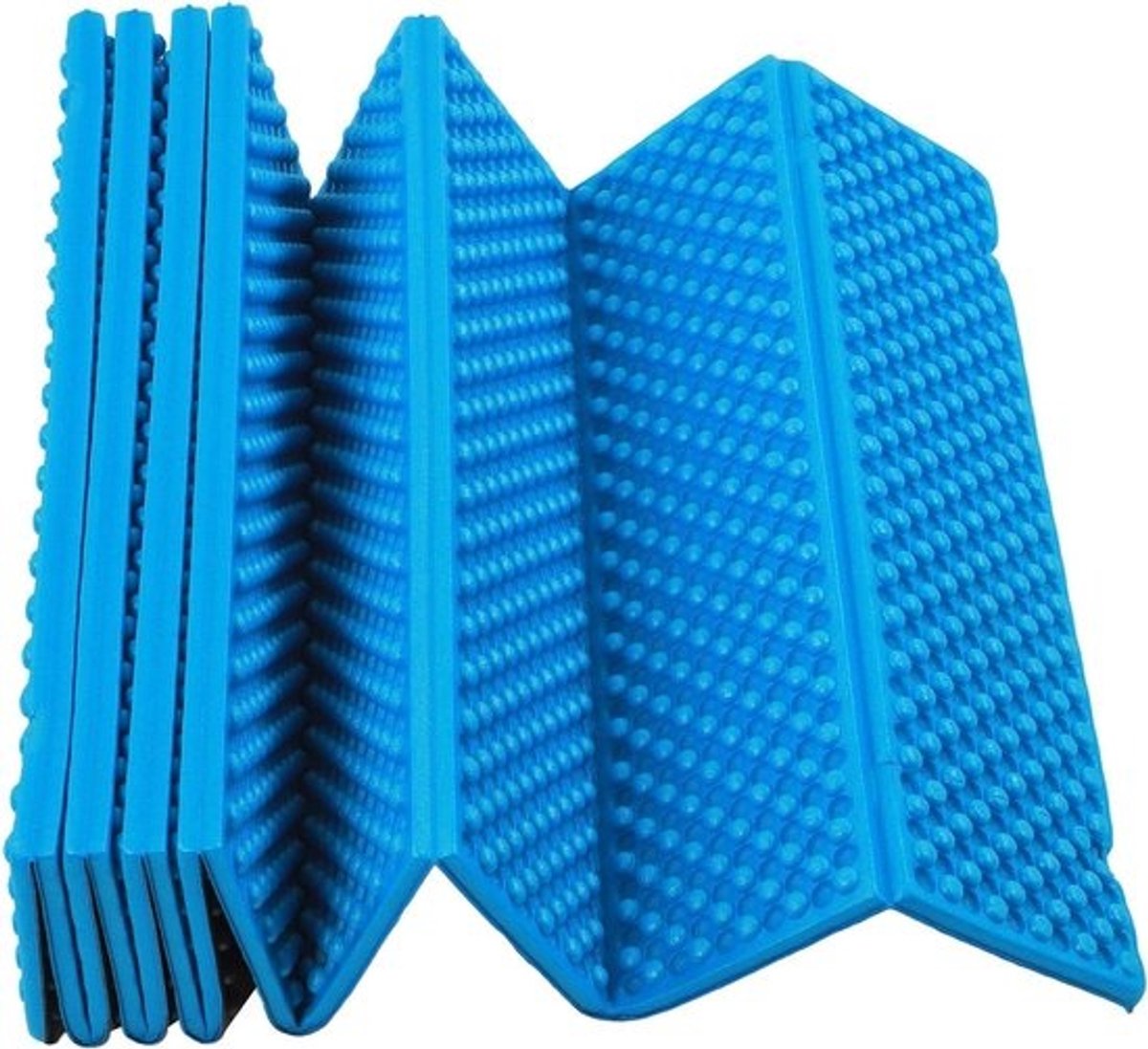 Slaapmat Kamperen Schuim - Schuimmat Outdoor - Kamperen en Hiken - Dubbele Eierbak Isolatie - 186x57CM - Blauw