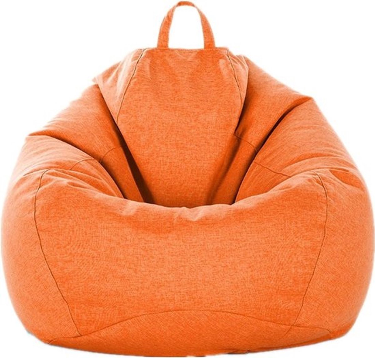 Zitzak - Luie bank Tatami - Ontspannen Zitten - Klassieke stof - 45x30cm - Oranje