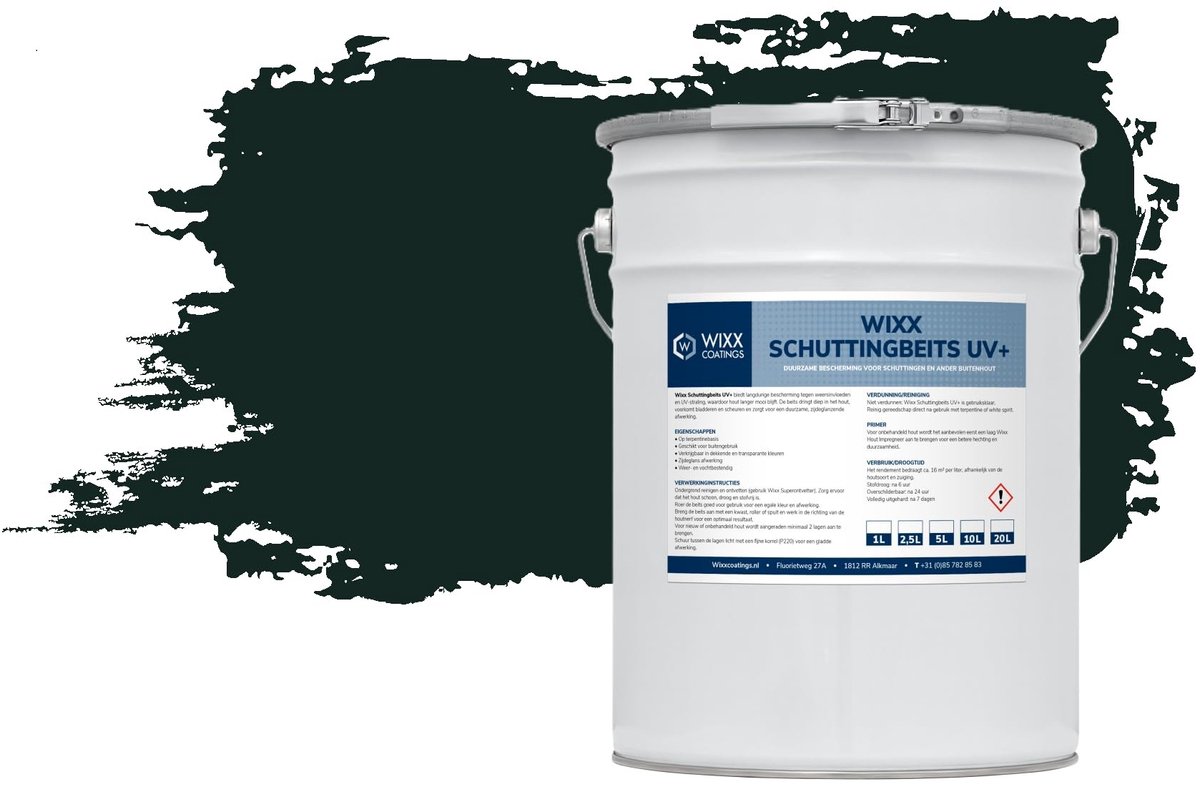 Fence Stain UV+ - Monument groen - 10L