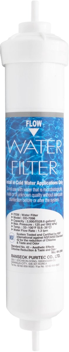 Externe Waterfilter - Geschikt voor Daewoo DD-7098