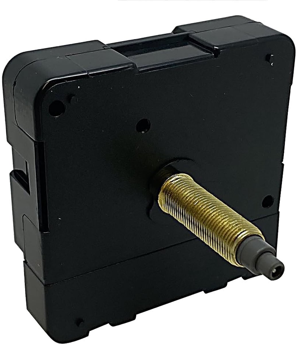 Wandklok Mechanisme - Stille Quartz Motor - Gouden Draad 24mm