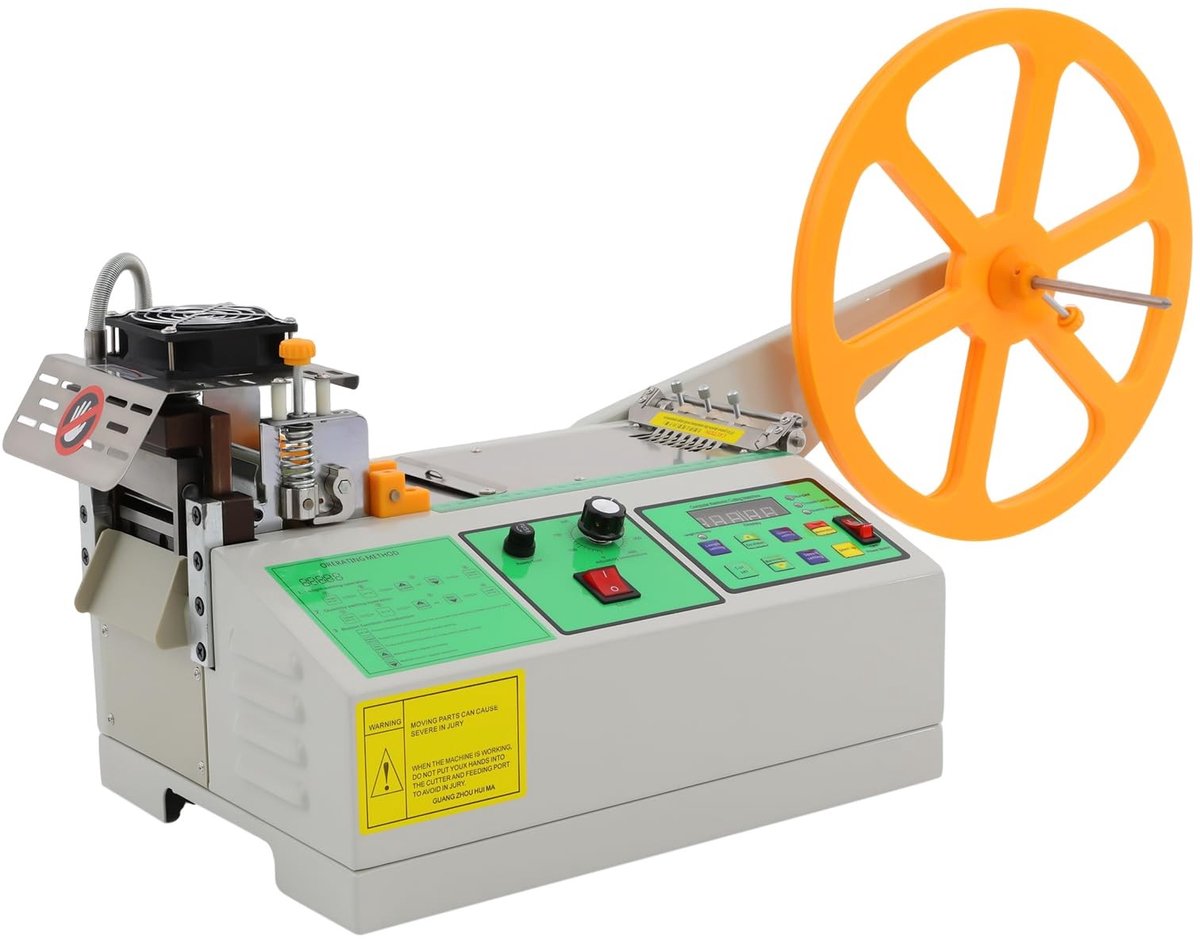Automatische weefbandsnijmachine - Warm en koud snijden - Voor textielriemen