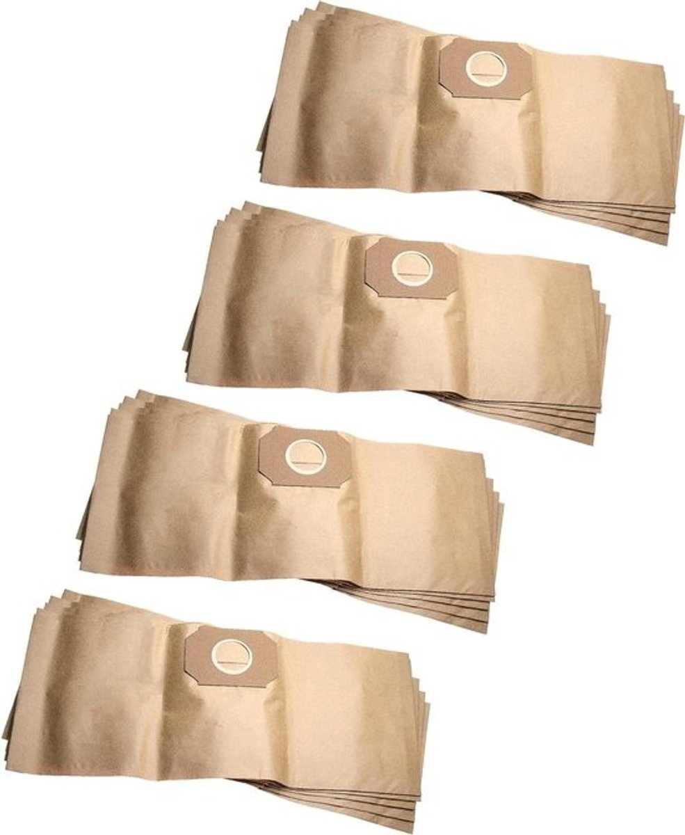Stofzuigerzakken Papier - Stofzakken Cilinder - Stofzuigen Huis - Precisie Pasvorm - 20 stuks - Bruin