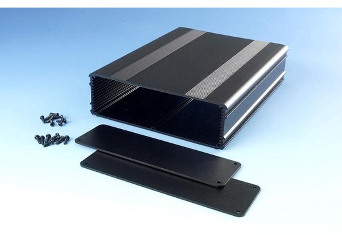 Aluminium Projectdoos - Elektronica Behuizing Doe-het-zelf - Elektronische Projecten - Dubbel Geanodiseerde Afwerking - 220 x 170 x 54 mm