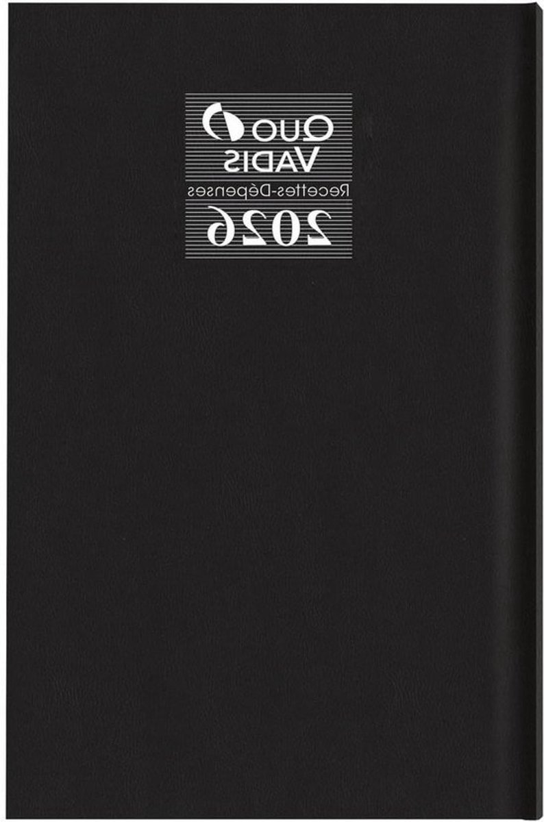 Dagelijkse Agenda - Boekhoud agenda - Financieel Beheer - Recepten en Uitgaven Kolommen - 13x21 cm - Zwart