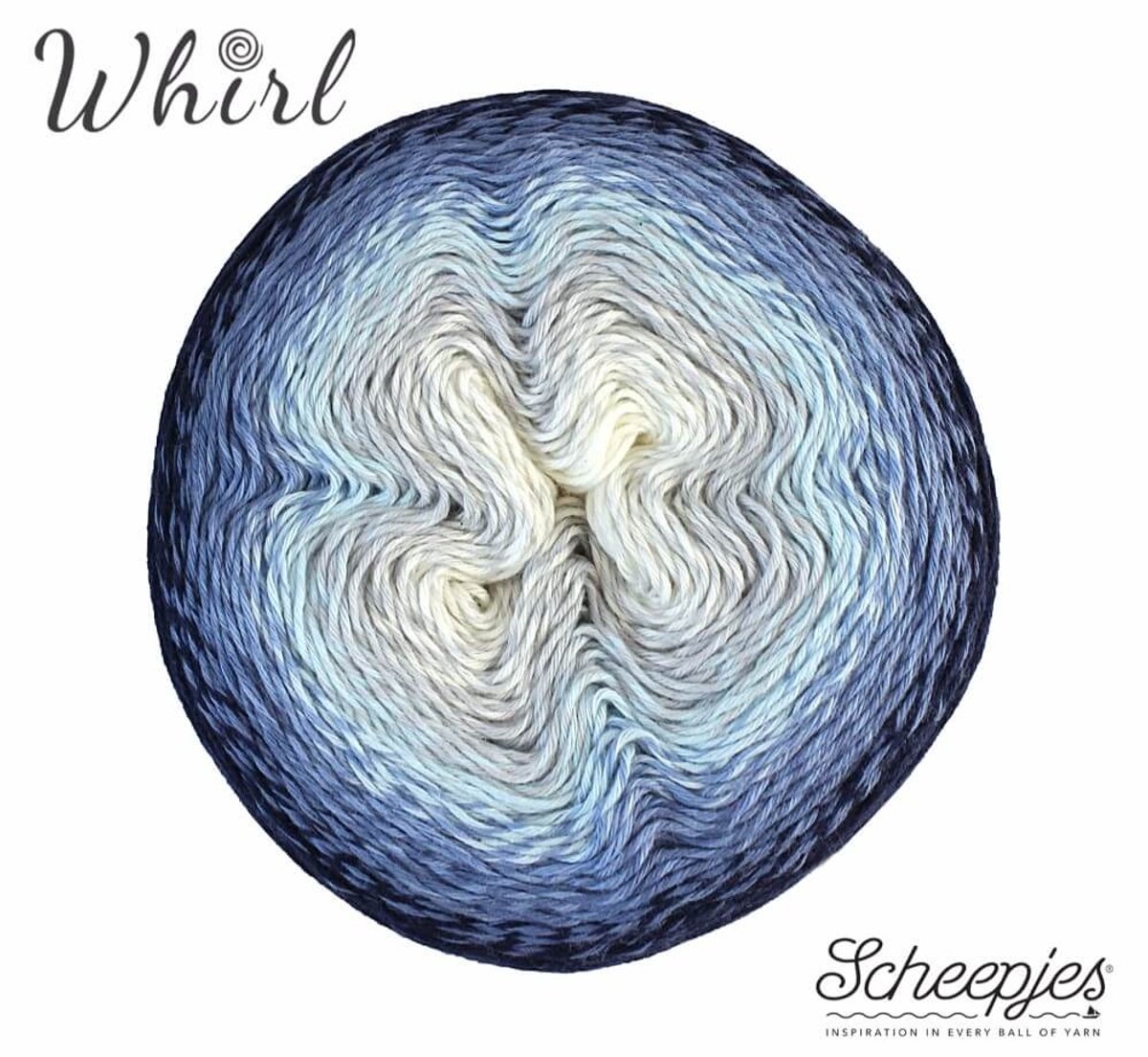 Scheepjes Whirl 1000m - Blueberry Bambam