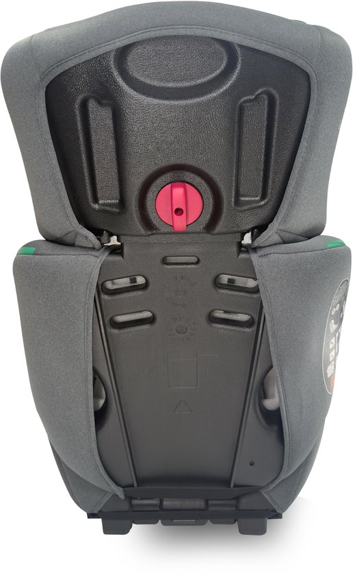 Liefjes & Co Moveup Isofix Autostoel - i-Size - Groep 2/3 (100–150 cm) Memory Foam - Afstelbare hoofdsteun - Booster - Grijs van Liefjes & Co — afbeelding 5